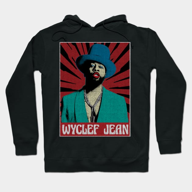 Wyclef jean The Fugees Pop ART Hoodie by Motor Lipat